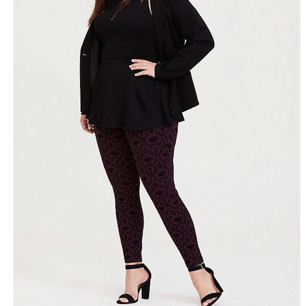 NWT Torrid Purple Pixie Pants